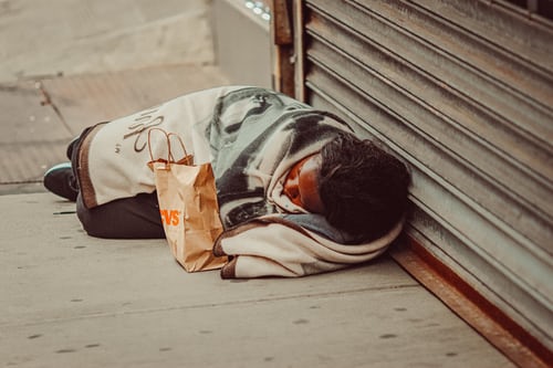 How are homeless young people being helped?