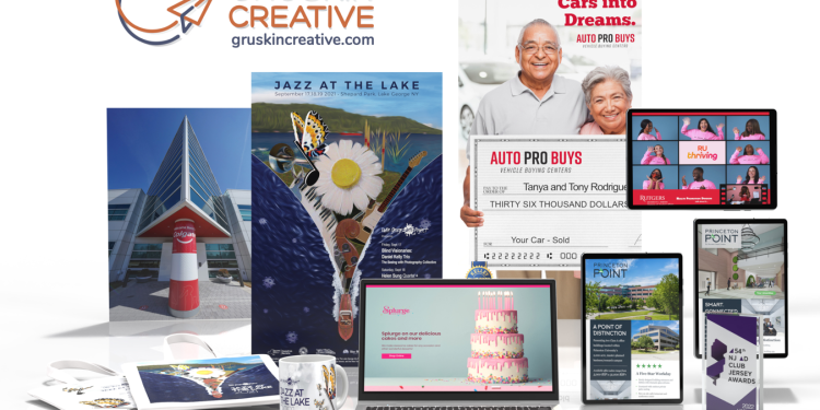 Gruskin Group’s™ Gruskin Creative Takes Home the Most Awards from 2022 NJ Ad Club Competition – 24 in total!