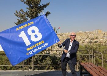Ryanair Strengthens Market Position in Jordan with Record Winter Schedule
