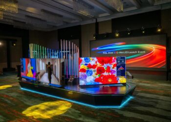 TCL SQD-Mini LED TV models C7L, C8L, and X11L showcased for UAE 2026 launch