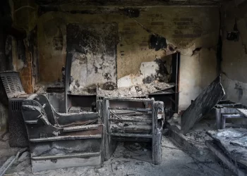 Stourbridge fire residents return