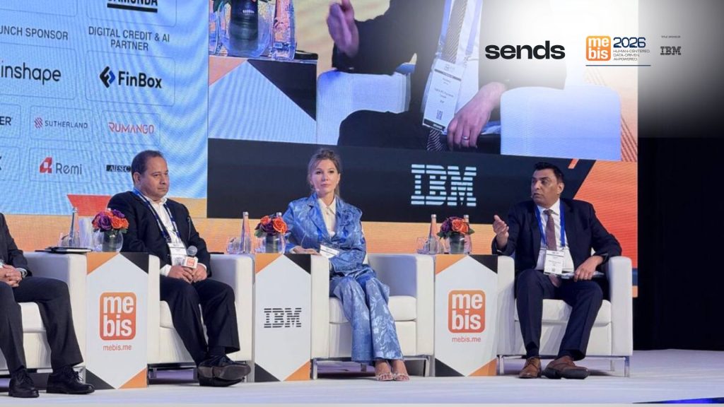 Sends CEO Alona Shevtsova speaking on the MEBIS 2026 panel: At MEBIS 2026 in Dubai, Sends chief Alona Shevtsova debates payments innovation