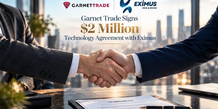 Garnet Trade and Eximus technology agreement announcement: Stronger Trading Infrastructure Ahead as Garnet Trade Signs $2 Million Eximus Agreement