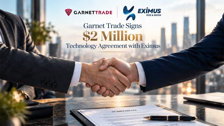 Garnet Trade and Eximus technology agreement announcement: Stronger Trading Infrastructure Ahead as Garnet Trade Signs $2 Million Eximus Agreement
