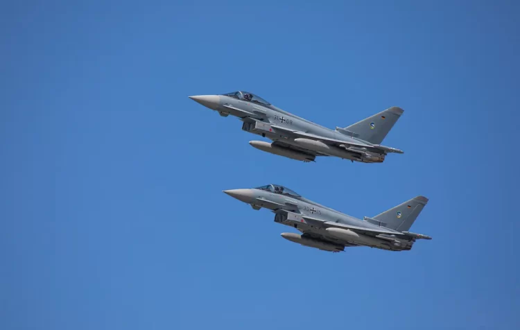 Italian NATO jet Lithuania drone